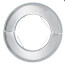 2-1/2" IPS Heavy Duty Floor and Ceiling Plate w/ Spring, Chrome Plated (5-3/8" OD, 2-7/8" ID)