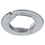 2-1/2" IPS Heavy Duty Floor and Ceiling Plate w/ Spring, Chrome Plated (5-3/8" OD, 2-7/8" ID)