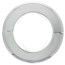 3-1/2" IPS Heavy Duty Floor and Ceiling Plate w/ Spring, 6-5/8" OD (Chrome Plated)