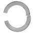 6" IPS Heavy Duty Floor and Ceiling Plate w/ Spring, 10" OD (Chrome Plated)