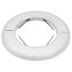 3"  CTS Heavy Duty Floor and Ceiling Plate w/ Spring, 3-1/8" OD (Chrome Plated)