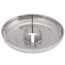 3/8" IPS Plastic Split Escutcheon, Chrome Plated