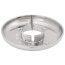 3/4" IPS Plastic Split Escutcheon, Chrome Plated