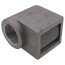 2" Peck Style Gas Regulator Vent with Screen