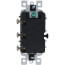 Single-Pole Decora 3 Rocker, Commercial Grade Combo Light Switch - White (120V)