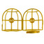 Plastic Yellow Bird Cage for Outdoor String Lights