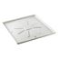 29" x 31" High-Impact Plastic Washing Machine Pan w/ 1" Drain Adapter