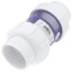 2" IPS PVC Clear Compact True Union Spring Check Valve (Socket)