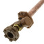Model 17 12", 1/2" x 3/4" Sweat Inlet Anti-Siphon Wall Faucet w/ Metal Handle
