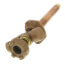 Model 17 6", 1/2" x 3/4" Sweat Inlet Anti-Siphon Wall Faucet w/ Metal Handle