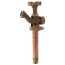 Model 17 4", 1/2" MPT x Sweat Inlet Anti-Siphon Wall Faucet w/ Metal Handle