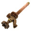 Model 17 6", 1/2" MPT x Sweat Inlet Anti-Siphon Wall Faucet w/ Metal Handle