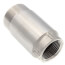 1-1/4" MPT X 1" Threaded Spring Loaded Check Valve (Stainless Steel)