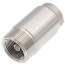 1-1/4" MPT X 1" Threaded Spring Loaded Check Valve (Stainless Steel)