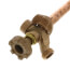 Model 17 16", 1/2" FPT x 3/4" MPT Inlet Anti-Siphon Wall Faucet w/ Metal Handle