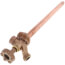 Model 17 14", 1/2" PEX Crimp Inlet Anti-Siphon Wall Faucet w/ Metal Handle