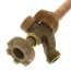 Model 17 14", 3/4" PEX Crimp Inlet Anti-Siphon Wall Faucet w/ Metal Handle