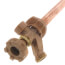 Model 17 12", 1/2" Expansion PEX Inlet Anti-Siphon Wall Faucet w/ Metal Handle