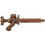 Model 17 4", 1/2" Expansion PEX Inlet Anti-Siphon Wall Faucet w/ Metal Handle