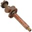Model 17 4", 1/2" Expansion PEX Inlet Anti-Siphon Wall Faucet w/ Metal Handle