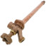 Model 17 3/4", 10" Inlet Wall Faucet w/ Metal Handle