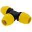 1" IPS Underground Yellow Poly Gas Pipe Tee (SDR 11)