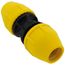 1/2" IPS Underground Yellow Poly Gas Pipe Coupling (SDR-9.3)