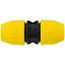 3/4" IPS Underground Yellow Poly Gas Pipe Coupler (SDR-11)