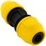 1" IPS Underground Yellow Poly Gas Pipe Coupler (SDR-11)