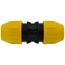 1-1/4" IPS Underground Yellow Poly Gas Pipe Coupler (SDR-10)