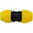 1-1/2" IPS Underground Yellow Poly Gas Pipe Coupler (SDR-11)