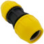2" IPS Underground Yellow Poly Gas Pipe Coupler (SDR-11)