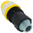 3/4" Polypropylene Underground Yellow Poly Gas Pipe Conversion Fitting