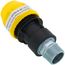 1" Polypropylene Underground Yellow Poly Gas Pipe Conversion Fitting