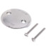 2-Hole Bathtub Overflow Faceplate Kit (Chrome Plated)