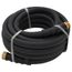 5/8" x 25' Premium Black Rubber Garden Hose