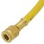 60" Yellow Refrigeration Hose