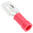 Vinyl Insulated Female Disconnect, 22-18 AWG, Tab Size .250x.032 (Copper)