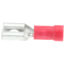 Vinyl Insulated Female Disconnect, 22-18 AWG, Tab Size .250x.032 (Copper)