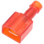 Nylon Insulated Male Disconnect, 22-18 AWG, Tab Size .250x.032 (Copper)