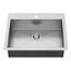 Edgewater 25" x 22" Stainless Steel 1-Hole Dual Mount 1-Bowl ADA Kitchen Sink (Stainless Steel)