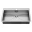 Edgewater 33" x 22" Stainless Steel 1-Hole Dual Mount 1-Bowl ADA Kitchen Sink (Stainless Steel)