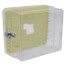 BTG-K, Rectangle Transparent Thermostat Guard Kit w/ Solid and Ring Base