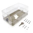 Rectangular Transparent Thermostat Guard Kit