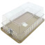 BTG-UK, Rectangular Plastic Thermostat Guard Kit w/ Solid and Ring Base