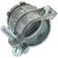 1/2" Zinc BX-Flex MC Squeeze Strap Connector