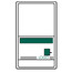 Plastic Thermostat Cover Exposed Thermometer Exposed Setpoint (White)