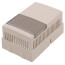 Plastic Thermostat Cover Concealed Thermometer Exposed Setpoint (Beige)