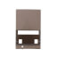 Plastic Thermostat Cover Exposed Thermometer Exposed Setpoint (Beige)