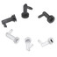 White Elbow Plug-In Adapters (20 Pack)